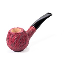 Briar Pipe Radice Silk Cut Sandblasted Bent Apple