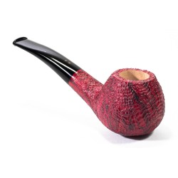 Briar Pipe Radice Silk Cut Sandblasted Bent Apple