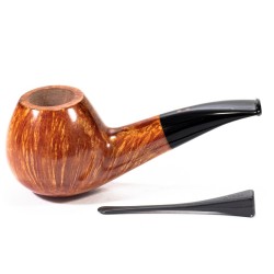 Briar Pipe Radice Clear Smooth Bent Apple