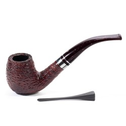 Pipe Savinelli Bacco 602 Rusticated Bent Billiard