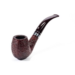 Pipe Savinelli Bacco 602 Rusticated Bent Billiard
