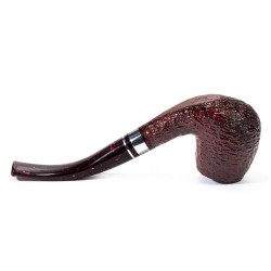 Pipa Savinelli Bacco 602 Rusticata Bent Billiard