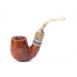 Pipa Savinelli Sasso Liscia 614 Bent Billiard