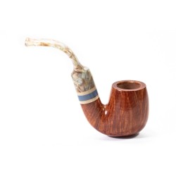 Pipe Savinelli Sasso Smooth 614 Bent Billiard
