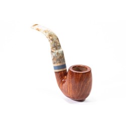 Pipe Savinelli Sasso Smooth 614 Bent Billiard