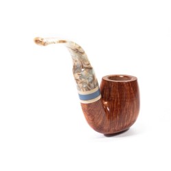 Pipe Savinelli Sasso Smooth 614 Bent Billiard