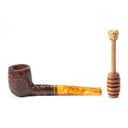 Pipe Savinelli Miele Rusticated 106 Billiard