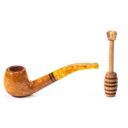 Pipa Savinelli Miele Liscia 626 Bent Billiard