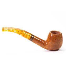 Pipa Savinelli Miele Liscia 626 Bent Billiard