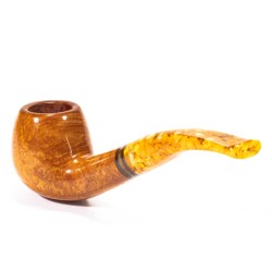 Pipa Savinelli Miele Liscia 626 Bent Billiard