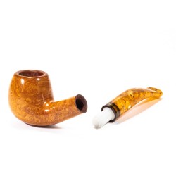 Pipe Savinelli Miele Smooth 626 Bent Billiard