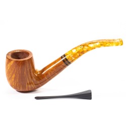 Pipe Savinelli Miele Smooth 606 KS Bent Billiard