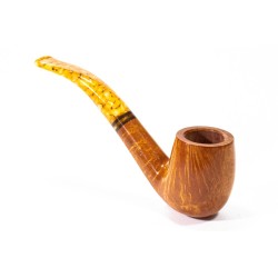 Pipa Savinelli Miele Liscia 606 KS Bent Billiard