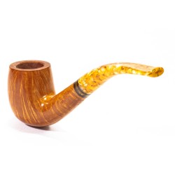 Pipe Savinelli Miele Smooth 606 KS Bent Billiard