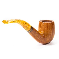 Pipa Savinelli Miele Liscia 606 KS Bent Billiard