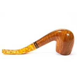 Pipa Savinelli Miele Liscia 606 KS Bent Billiard