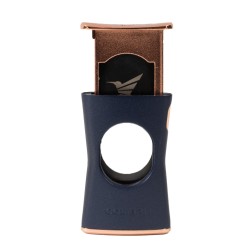 Tagliasigari Colibri Slim Blu Navy Oro Rosa
