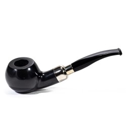 Pipa Lubinski Opus One Black Spigot Liscia Bent Prince