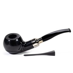 Pipe Lubinski Opus One Black Spigot Smooth Bent Prince