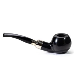 Pipa Lubinski Opus One Black Spigot Liscia Bent Prince