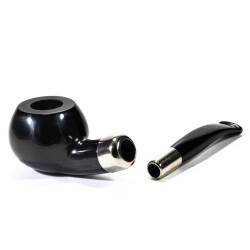 Pipa Lubinski Opus One Black Spigot Liscia Bent Prince
