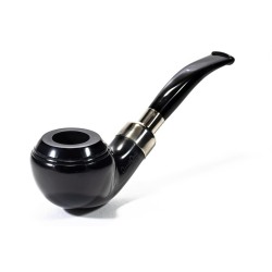 Pipa Lubinski Opus One Black Spigot Liscia Bent Rhodesian