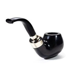 Pipa Lubinski Opus One Black Spigot Liscia Bent Apple LU 2610
