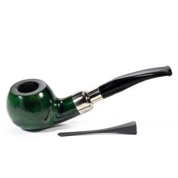 Pipa Lubinski Opus One Green Spigot Liscia Bent Prince