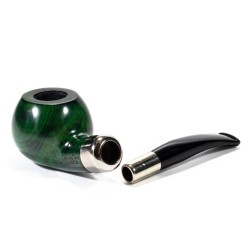 Pipa Lubinski Opus One Green Spigot Liscia Bent Prince