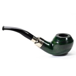 Pipa Lubinski Opus One Green Spigot Liscia Bent Rhodesian