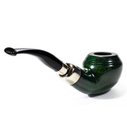 Pipa Lubinski Opus One Green Spigot Liscia Bent Rhodesian