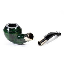 Pipa Lubinski Opus One Green Spigot Liscia Bent Rhodesian