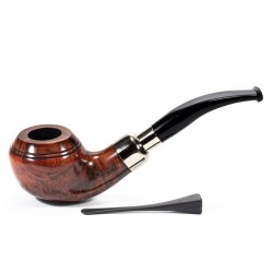 Pipa Lubinski Opus One Orange Spigot Liscia Bent Rhodesian LU 2604