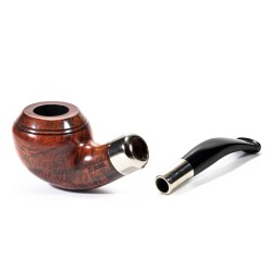 Pipe Lubinski Opus One Orange Spigot Smooth Bent Rhodesian LU 2604