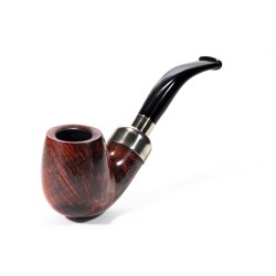 Pipe Lubinski Opus One Orange Spigot Smooth Bent Billiard