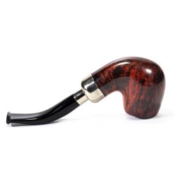 Pipe Lubinski Opus One Orange Spigot Smooth Bent Billiard