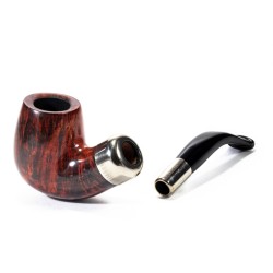 Pipa Lubinski Opus One Orange Spigot Liscia Bent Billiard