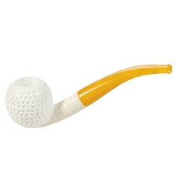 Meerschaum Pipe Lubinski B 203 Golf Bent Apple