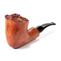 Briar Pipe Winslow Crown Collector Smooth Bent Billiard