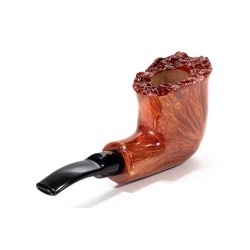 Briar Pipe Winslow Crown Collector Smooth Bent Billiard
