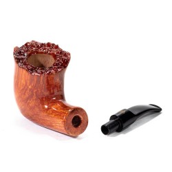 Briar Pipe Winslow Crown Collector Smooth Bent Billiard