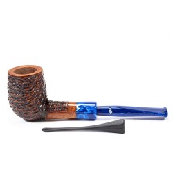 Briar Pipe Santambrogio Rusticated Billiard SA 2679 | Buy Now