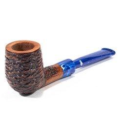 Briar Pipe Santambrogio Rusticated Billiard SA 2679 | Buy Now