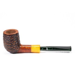 Briar Pipe Santambrogio Rusticated Billiard SA 2674 | Buy Now