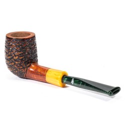 Pipa in Radica Santambrogio Rusticata Billiard SA 2674 | Pipeonline