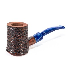 Briar Pipe Santambrogio Rusticated Cherrywood SA 2676 | Buy Now