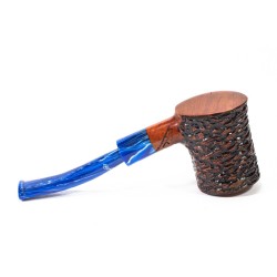 Pipa in Radica Santambrogio Rusticata Cherrywood SA 2676 | Pipeonline