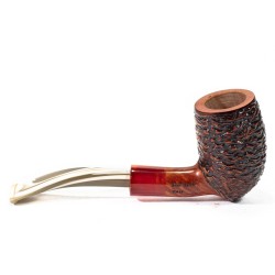 Briar Pipe Santambrogio Rusticated Billiard SA 2675 | Buy Now