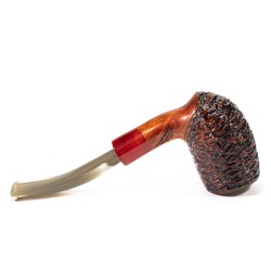 Pipa in Radica Santambrogio Rusticata Billiard SA 2675 | Pipeonline