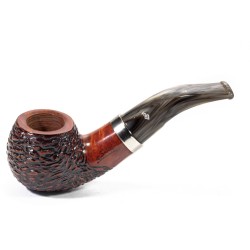 Pipa Santambrogio Rusticata Bent Apple SA 2677 | Pipeonline